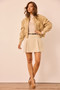 Sahara Drift Bomber Jacket - Taupe