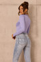 Sculpted Verse Knit Bodysuit - Cornflower