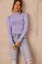 Sculpted Verse Knit Bodysuit - Cornflower