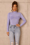 Sculpted Verse Knit Bodysuit - Cornflower