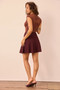 Icon Edit Knit Mini Skirt - Plum