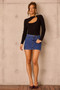 Little Sultry Knit Bodysuit - Black