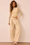 You Got This Woven Pants - Cream