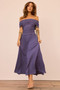 Refined Edge Jersey Maxi Dress - Midnight Blue