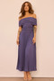 Refined Edge Jersey Maxi Dress - Midnight Blue