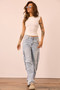 Utility Muse Cargo Jeans - Light Blue