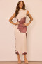 Escape Plans Mesh Midi Dress - Chocolate