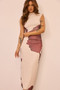 Escape Plans Mesh Midi Dress - Chocolate