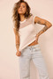 Starlit Dreams Knit Top - White