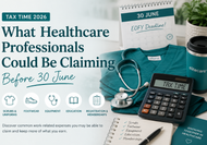 Tax Time 2026: What Healthcare Professionals Could Be Claiming Before 30 June