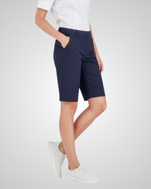 Biz Collection Womens Cargo Shorts - Navy