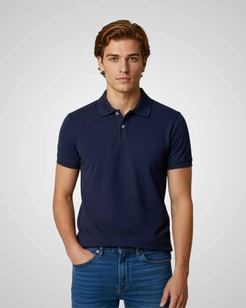 Biz Collection Men's Neon Polo