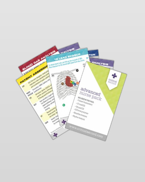 Critical Second Advanced Nurse Card Pack