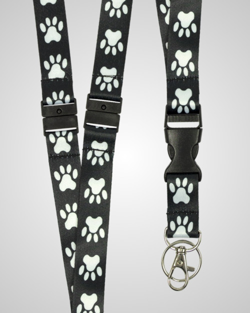 elitecare Lanyard - Pattern Paws