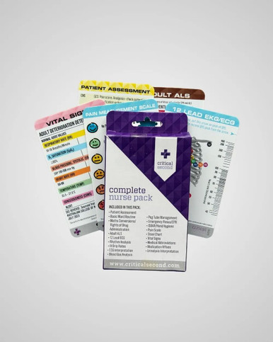 Critical Second Complete Nurse Card Pack