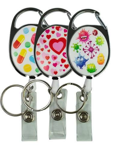 elitecare C-Clip Retractable - Pattern