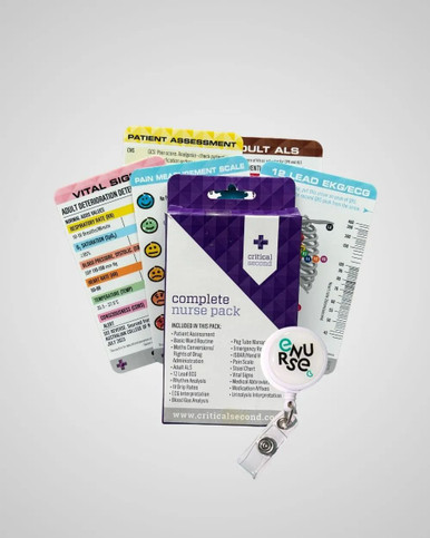 Critical Second Complete Nurse Card Pack + Clip