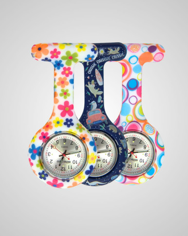 elitecare Silicone Fob Watch Dated - Patterns