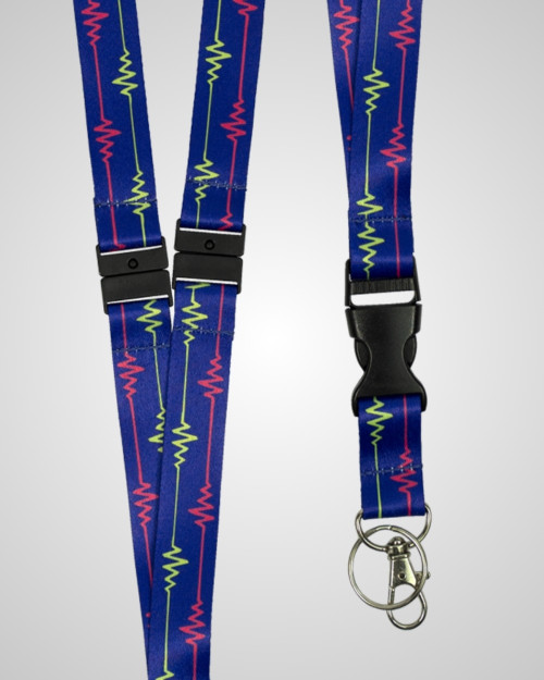 elitecare Lanyard - Pattern ECG