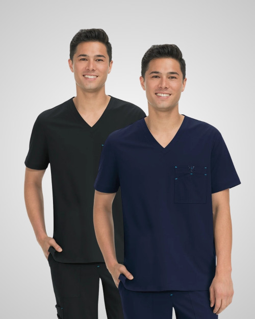 Koi - Basics Bryan Men's Scrub Top