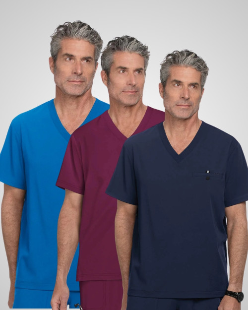 Koi - Next Gen On Call Men's Scrub Top