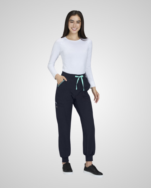 Koi - Solis Hettie Jogger Women's Scrub Pant - Navy
