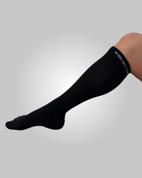 elitecare Unisex Compressions Socks - Plain Black