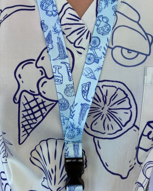 elitecare Lanyard - Pattern European Summer