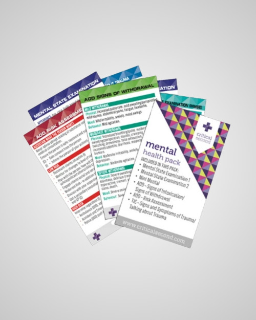 Critical Second - Mental Health Card Pack