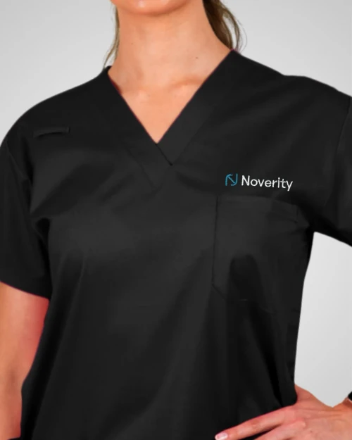 Noverity Scrub Top + Logo Bundle