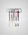 elitecare Straight Scissors - Pattern
