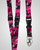elitecare Lanyard - Pattern Black Hearts