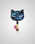 Koi Shaker Retractable - Blue Cat