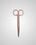 elitecare Straight Scissors - Metallic