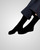 elitecare Crew Compression Socks - Plain Black