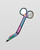 elitecare Curved Scissors - Metallic