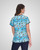 Koi - Women's Print Scrub Top - Tokidoki Aloha