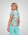 Koi - Women's Print Scrub Top - Sweety Tweety