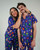 elitecare Unisex Print Scrub Top - Reindeer Christmas