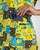 Koi - Women's Print Scrub Top - Keep Smiling
