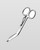 elitecare Curved Scissors with Clip