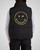 Koi - Delighted Puffer Vest - Black Smiley