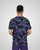 Koi - Men's Print Scrub Top - Distressed Camo