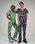 elitecare Unisex Print Scrub Pant - Navy Trees