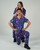 elitecare Unisex Print Scrub Pant - Reindeer Christmas