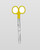 elitecare Straight Scissors - Plain