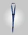 elitecare Lanyard - Pattern Navy Trees