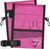 elitecare 13 Pocket Nurse Pouch - Pink Hearts B&W