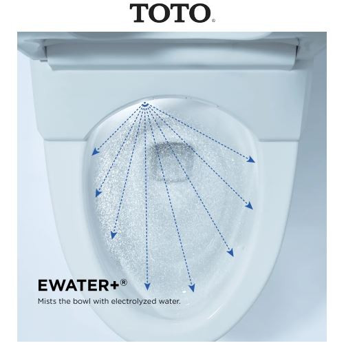 TOTO Neorest NX1 Dual Flush Smart Bidet Toilet - Cotton