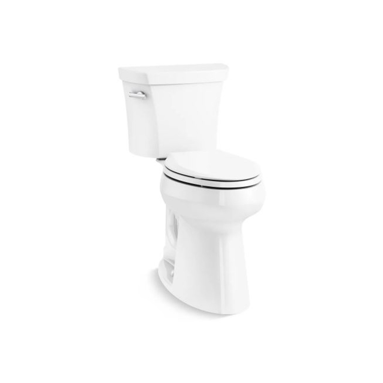 PROFLO White Elongated Standard Height 2-piece WaterSense Toilet 12-in  Rough-In 1.28-GPF in the Toilets department at